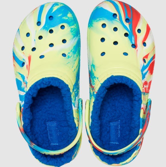 Childrens tie best sale dye crocs